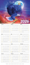 2026 Wipe-clean Calendar (Eagle/Bear)