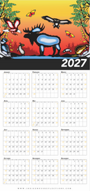 2027 Wipe-clean Calendar (Friends of the Forest)