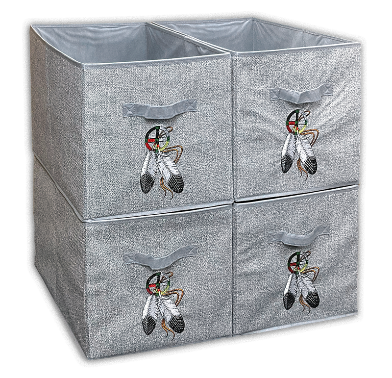 4-Pack Collapsible Storage Cubes