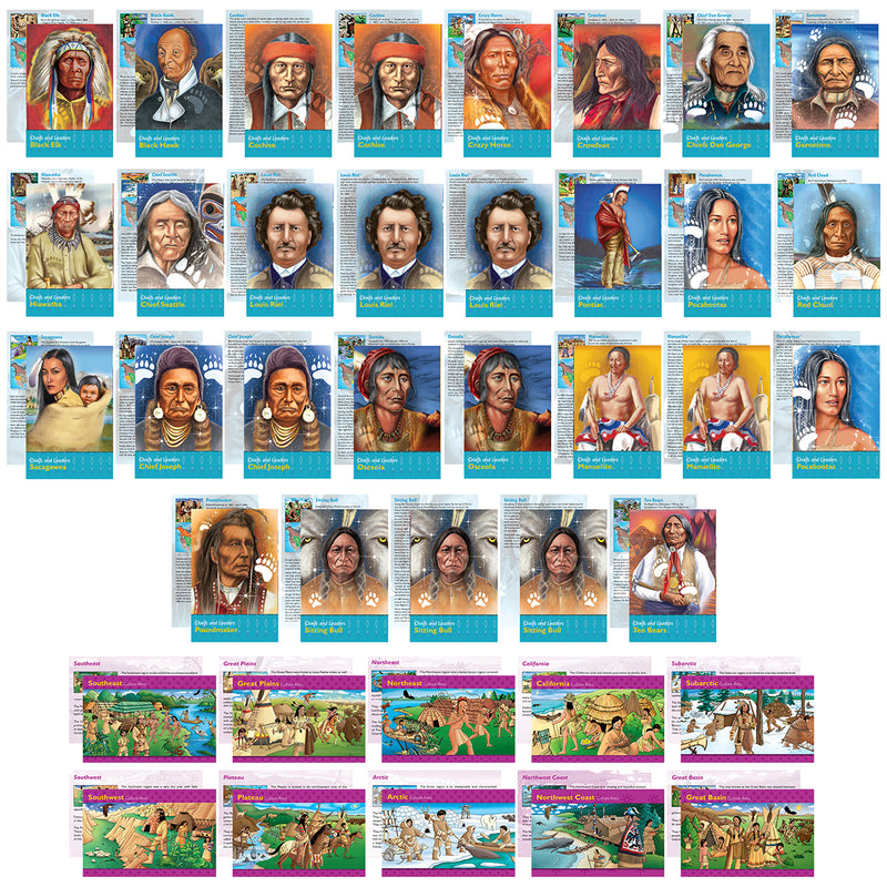 Educational Card Set - Chiefs + Leaders