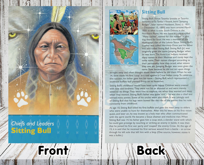 Educational Card Set - Chiefs + Leaders