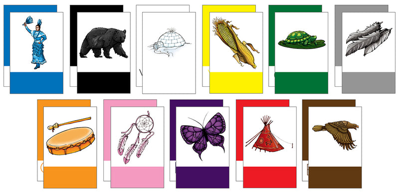 Educational Card Set - Color (English)