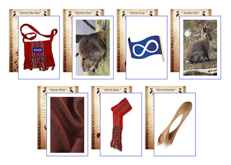 Educational Card Set - Métis Culture - Set 2