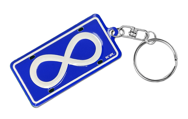 Rectangle Keychain (Métis)