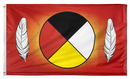 Large Flag (Medicine Wheel)