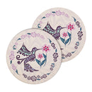 Ceramic Coasters ( Hummingbird)