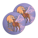 Ceramic Coasters (Deer/Waawaashkeshi)
