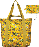 Packable Tote Bag (Yellow/Hummingbird)