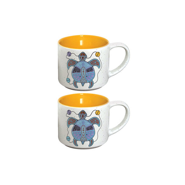 Ceramic Espresso Mugs (Turtle)