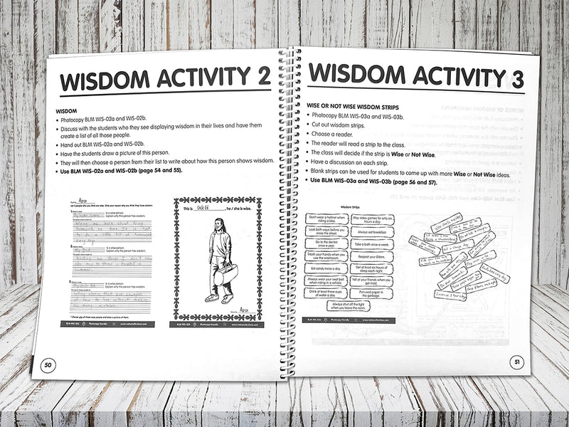 Seven Teachings Student Activity and Teacher's Guide Book