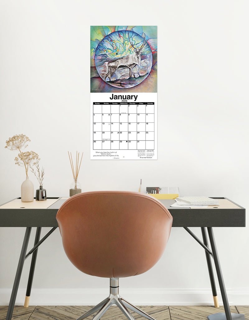 2025 12-Month Traditional Wall Calendar