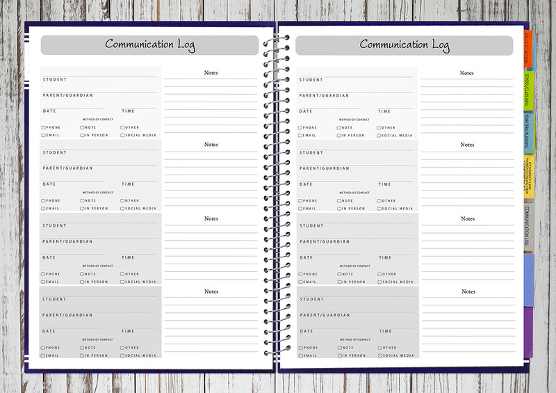 Undated Teacher Planner