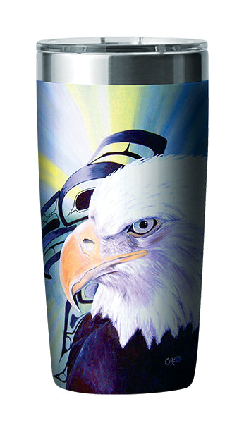Stainless Steel Travel Mug - Eagle (Avail. April 30)