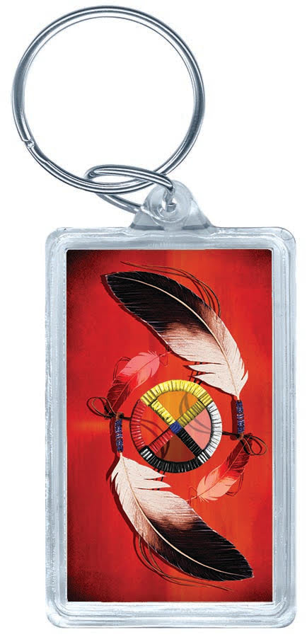 Acrylic Keychain (Red)