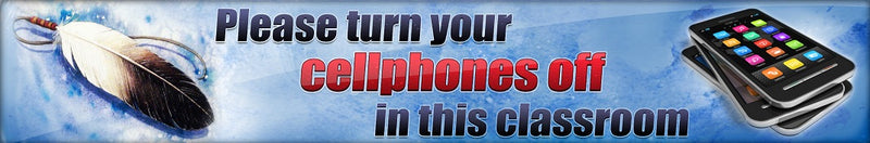 Banner Header - Cellphones Off