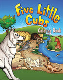 Coloring Book - Five Little Cubs