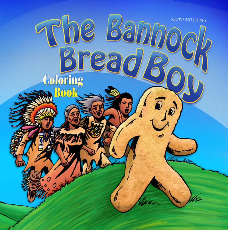 Coloring Book - The Bannock Bread Boy