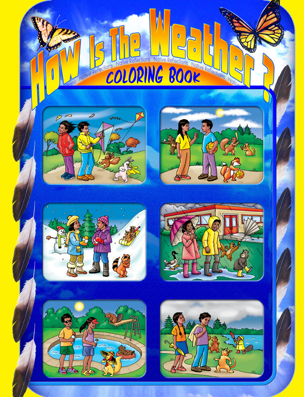Coloring Book - How Is The Weather?