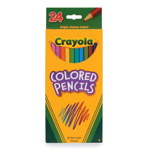 Crayola Coloured Pencils, 24 Count