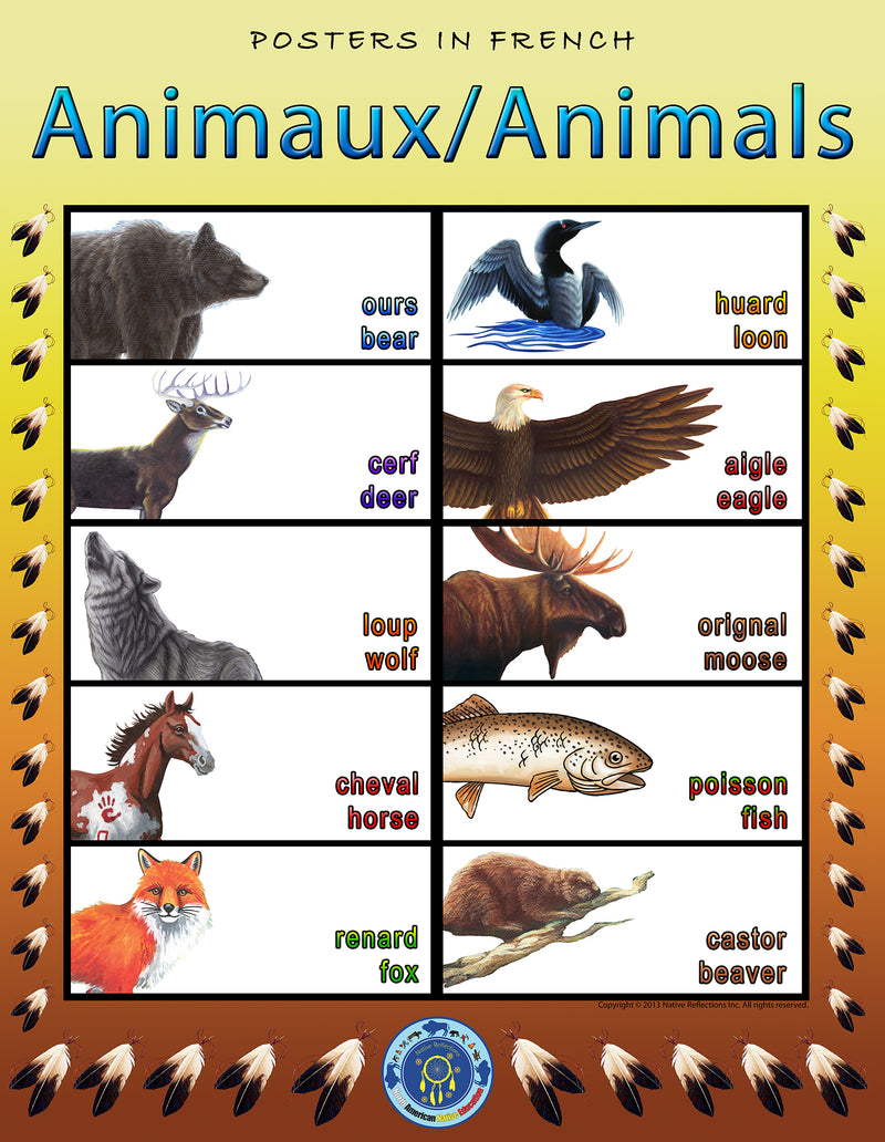 French Poster (Animals)