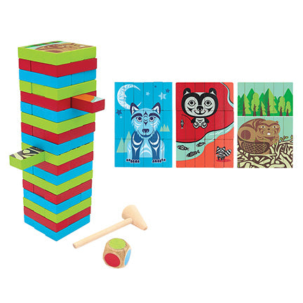 Multi-Game Wood Block Set