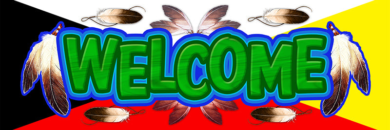 Large Welcome Banner