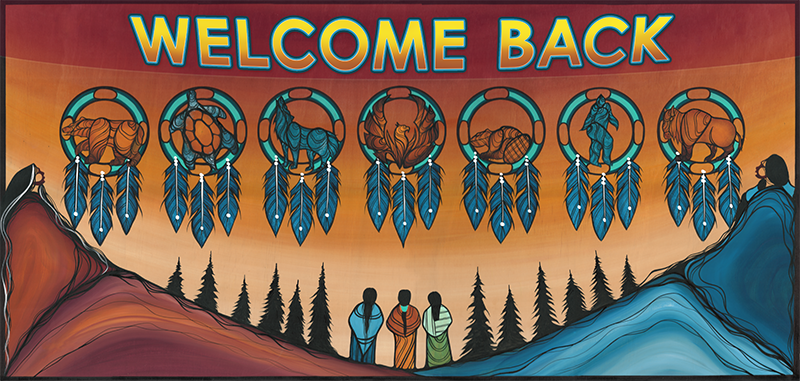 Large Welcome Banner