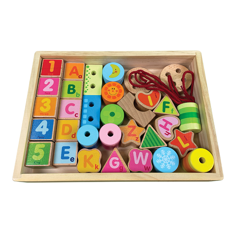 Lacing Beads In A Box