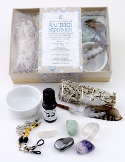 "Sacred Stones" Sacred Smudge Kit