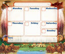 Native Decorative Weekly Calendar
