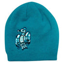 Raven Embroidered Knitted Hat