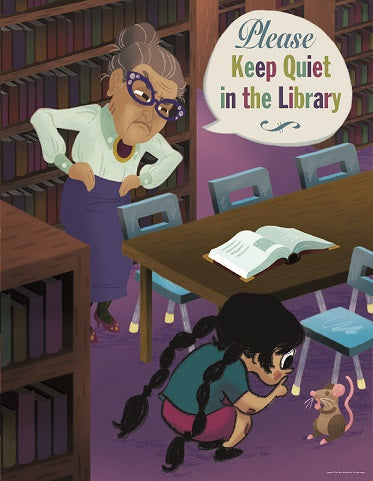 Please Keep Quiet in the Library