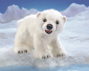 Hand Puppet - Polar Bear Cub