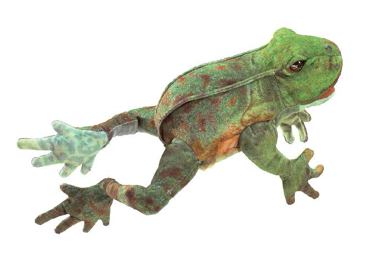 Hand Puppet - Jumping Frog