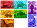 Seven Teachings Animals Poster Set