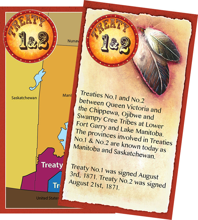 Numbered Treaty Trading Cards