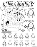 Tear-off Pad - Happy Birthday