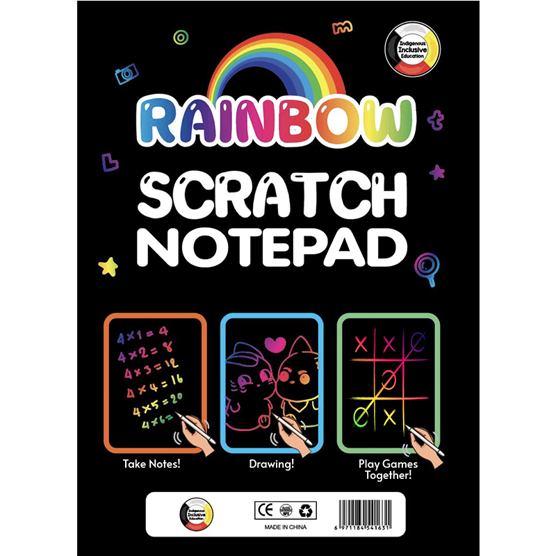 Rainbow Scratch Pad